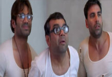 Hera Pheri 3 Delayed Again: Paresh Rawal Says Issues Between Akshay Kumar and Producers Holding Up Film Akshay Kumar, Paresh Rawal, and Suniel Shetty in Hera Pheri franchise