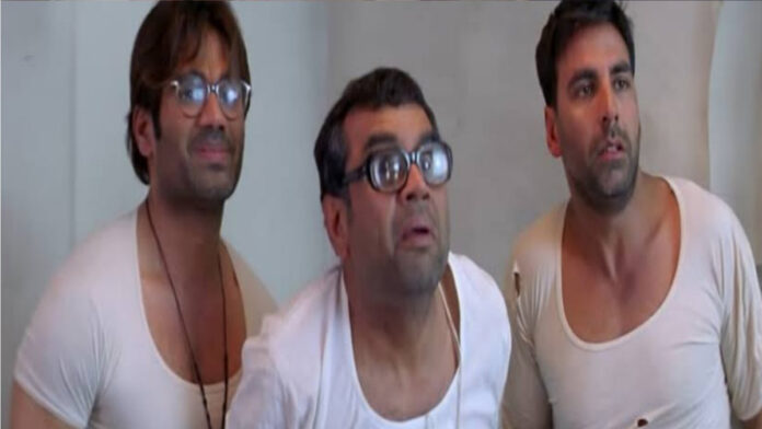 hera-pheri-3-delay-update Akshay Kumar, Paresh Rawal, and Suniel Shetty in Hera Pheri franchise