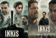 Ikkis Movie Review: Augustya Nanda Shines in War Drama Marking Dharmendra’s Final Performance Augustya Nanda and Dharmendra in Ikkis, the 1971 war biopic, depicting battlefield heroism and emotional family scenes.
