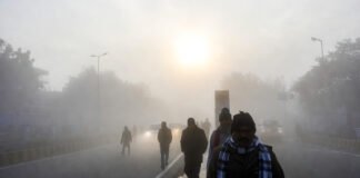 Dense fog and cold wave conditions in North India on January 2, 2026
