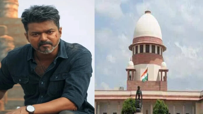 jana-nayagan-vijay-release- Thalapathy Vijay in Jana Nayagan amid film release delay and legal controversy