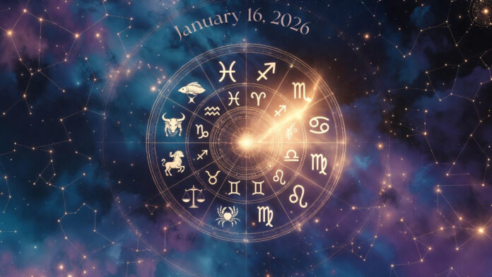 january-16-2026-daily-horos Daily Horoscope for January 16, 2026 with zodiac predictions and Kalanidhi Yoga astrology insights