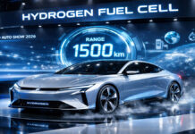 Japan Showcases Hydrogen Car Concept Claiming 1,500 km Range, Promising Break From Petrol and Diesel Hydrogen fuel cell concept car displayed at Tokyo auto show