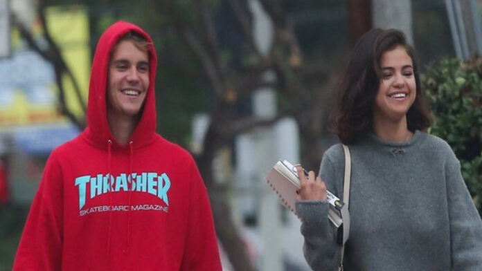 justin-bieber-selena-gomez- Justin Bieber and Selena Gomez collaboration rumors Los Angeles studio