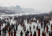 Magh Mela 2026 Begins in Prayagraj with Sacred Paush Purnima Dip at Triveni Sangam Devotees take holy dip at Triveni Sangam as Magh Mela 2026 begins in Prayagraj