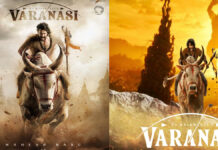 SS Rajamouli Unveils ‘Varanasi’: Mahesh Babu’s Mythic Avatar Stuns Paris, ₹1,300 Cr Epic Aims for Global Box Office Records Mahesh Babu as Rudra in SS Rajamouli’s Varanasi first look revealed in Paris