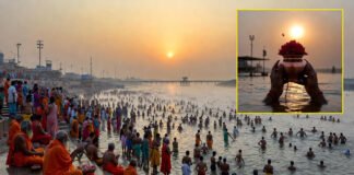 Millions of devotees taking holy dip at Triveni Sangam Prayagraj during Mauni Amavasya Magh Mela