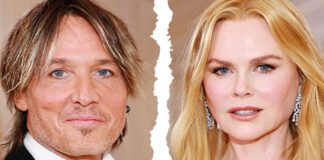 Nicole Kidman and Keith Urban at a red carpet event before their separation