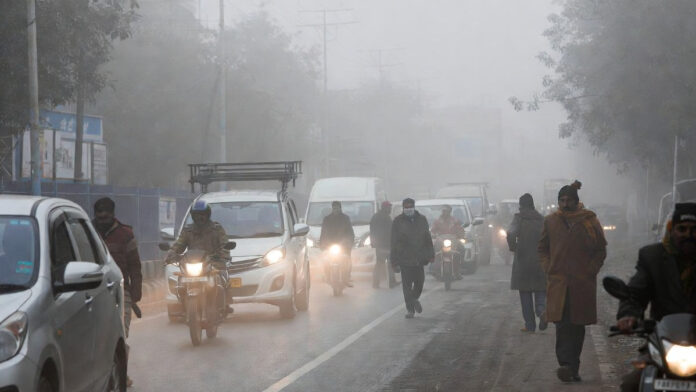 north-india-weather-dense-f North India Freezes on January 14 — Dense Fog, Cold Wave Grip Multiple States; IMD Issues Alerts