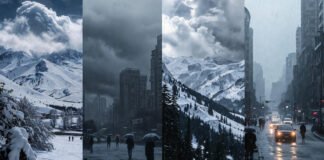 Snowfall and rain across North India as cold wave intensifies