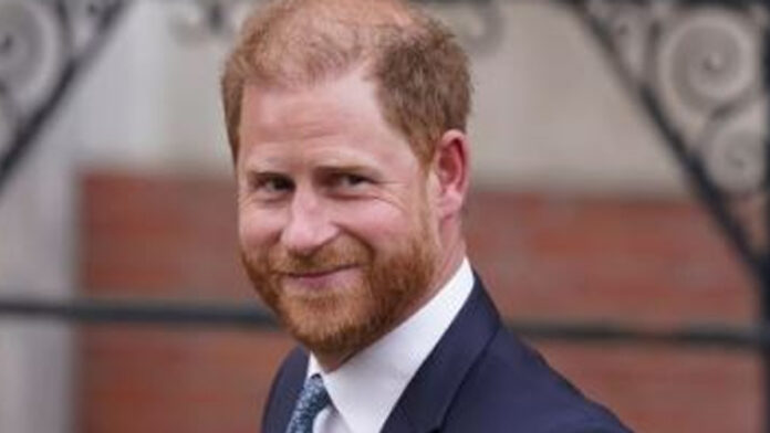 prince-harry-press-lawsuit- Prince Harry arriving at a UK courthouse for his ongoing press lawsuit over alleged unlawful information gathering.