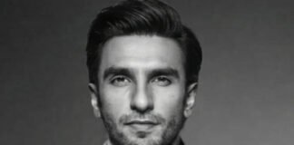 Bollywood actor Ranveer Singh speaking on stage at IFFI Goa 2025 during controversial Kantara Chapter 1 remarks
