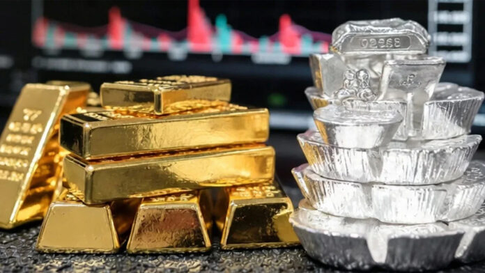 silver-gold-price-drop-mcx- Silver and gold prices decline on MCX following strong US dollar and global weakness