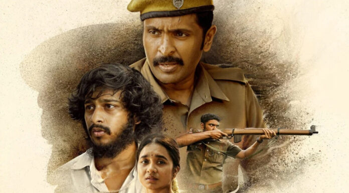 sirai-box-office-vikram-pra Vikram Prabhu in a scene from the Tamil action thriller Sirai