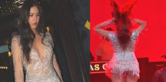 Sonam Bajwa performing at a New Year event in Goa amid social media controversy