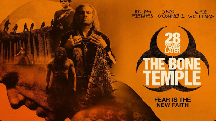 the-bone-temple-movie-revie Ralph Fiennes and Jack O’Connell in The Bone Temple from the 28 Years Later franchise