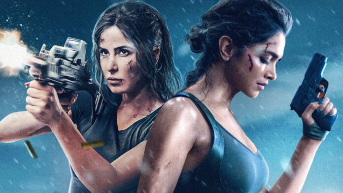 Deepika Padukone and Katrina Kaif in concept art for Tiger vs Pathaan female combat scene