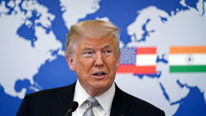 trump-praises-pm-modi-india Donald Trump praises Prime Minister Narendra Modi during media interaction at Davos