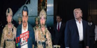 US military forces securing Venezuelan President Maduro after capture during Caracas operation