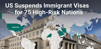 US suspends immigrant visas for 75 high-risk countries including Pakistan