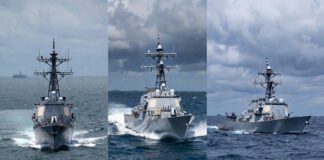US Navy warship sailing toward Middle East amid rising tensions with Iran