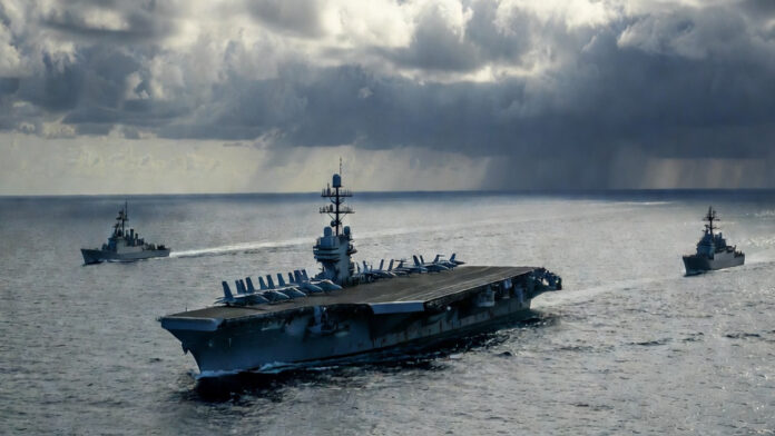 uss-abraham-lincoln-west-as USS Abraham Lincoln aircraft carrier deployed in West Asia amid rising US-Iran tensions