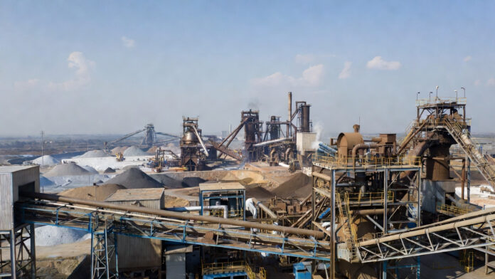 Vedanta Limited mining and metals operations with industrial infrastructure