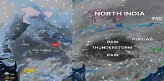 Rain and strong wind alert issued for Delhi, Uttar Pradesh and Punjab