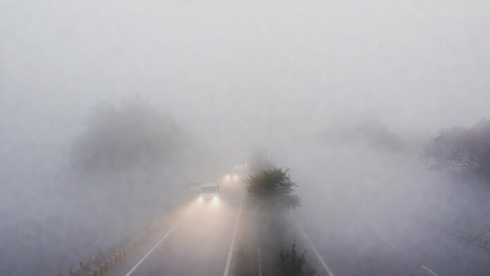 weather-forecast-north-indi Dense fog and cold wave conditions in North India during January winter