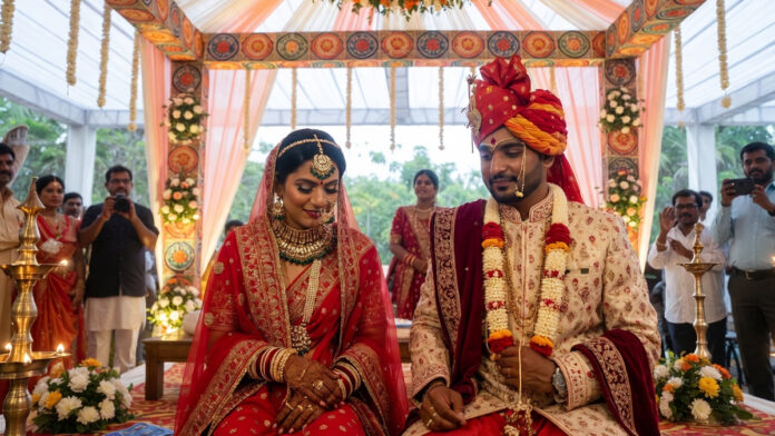 wedding-dates-2026-hindu-ma Hindu wedding ceremony with traditional rituals in 2026