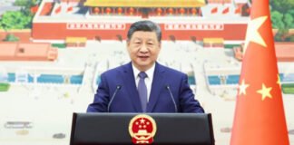 Xi Jinping overseeing Chinese military leadership amid PLA command reshuffle