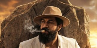 Yash in a stylish look from upcoming film Toxic teaser announcement