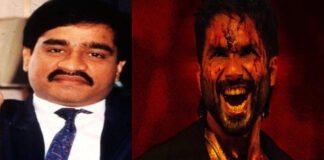 Shahid Kapoor portraying gangster Hussain Ustara in the crime drama O Romeo.Rivalry With Dawood Ibrahim