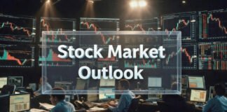 Traders watching stock charts after market fall