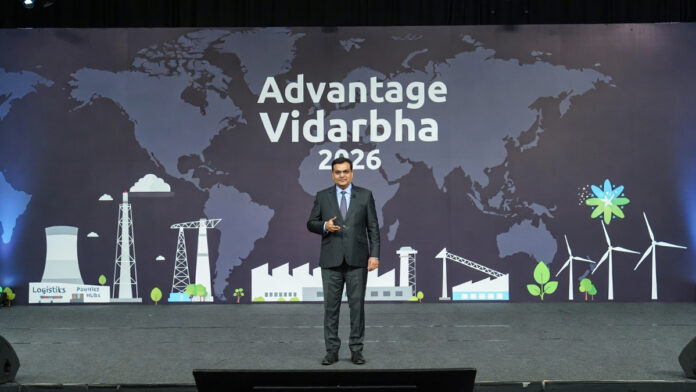 advantage-vidarbha-2026-ada Jeet Adani addressing Advantage Vidarbha 2026 in Nagpur on Adani Group’s ₹70,000 crore industrial investment plan
