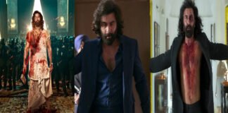 Ranbir Kapoor intense look representing Animal Park sequel with darker psychological theme.