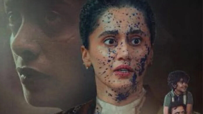 assi-day-4-box-office Taapsee Pannu in courtroom scene from Assi film