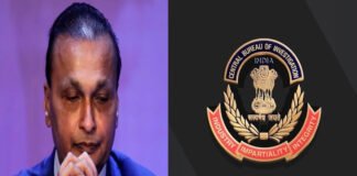 CBI headquarters and Anil Ambani amid ₹2,220 crore Bank of Baroda fraud investigation in Mumbai
