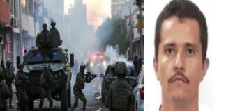 Mexican military forces during operation against El Mencho in Jalisco after cartel leader killed