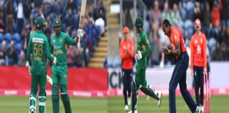 England and Pakistan captains at toss during T20 World Cup 2026 Super 8 match in Pallekele