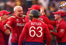 England Crush Sri Lanka by 51 Runs in T20 World Cup Super Eight Clash, Extend Dominant Streak England players celebrate a wicket against Sri Lanka in T20 World Cup match
