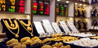 Gold and silver prices fall in bullion market amid global pressure