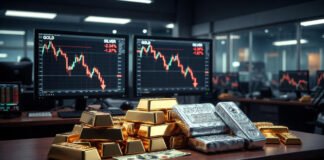 Gold and silver prices fall sharply in Delhi bullion market amid global volatility