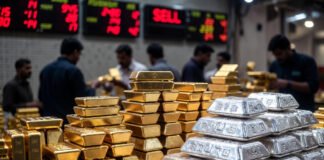 Gold and silver prices crash in Delhi bullion market amid global sell-off
