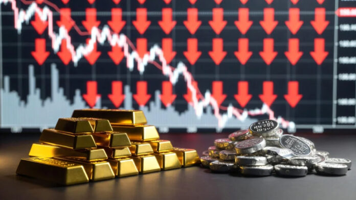 gold-silver-prices-fall-ind Gold and silver prices fall in India as bullion market sees sharp correction