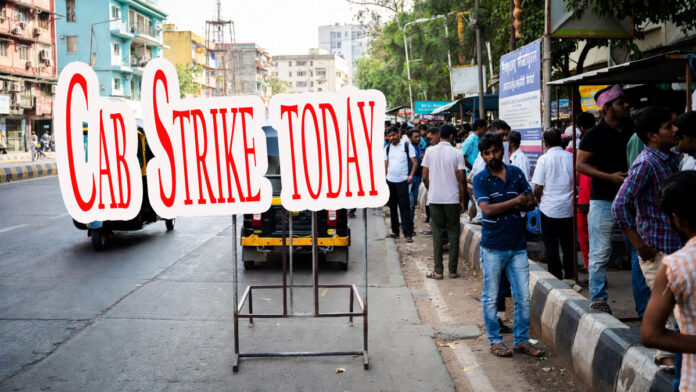 india-cab-strike-ola-uber-r Commuters wait as Ola, Uber, and Rapido drivers go on nationwide strike across India