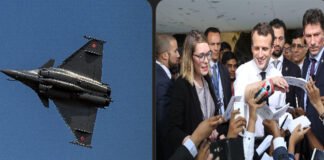 Rafale fighter jets amid talks on a major India–France defense deal