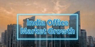 Modern corporate office buildings representing India’s growing GCC demand
