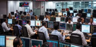 Indian stock market earnings calendar and dividend announcement concept