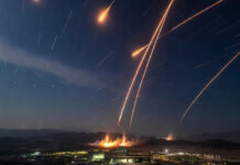 Israel-Iran War Live: Iran Fires Missiles at 8 Countries; 70 Dead, Including 60 Schoolgirls, as Conflict Escalates iran-missile-attack-gulf-bases-israel-us-conflict-2026.jpg